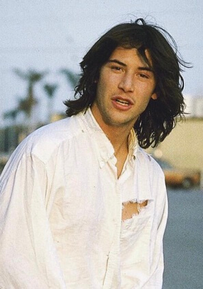 Young Keanu Reeves.